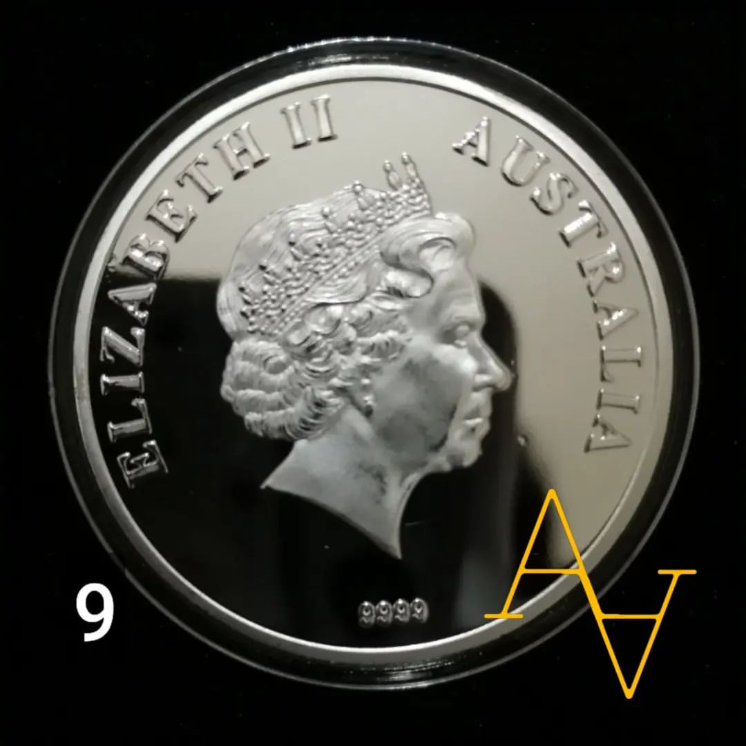 سکه ی یادبود ملکه الیزابت  کد : 9