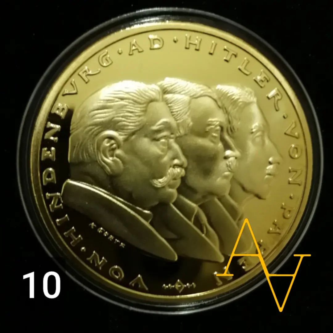 سکه ی یادبود آلمانی هیتلر  کد : 10
