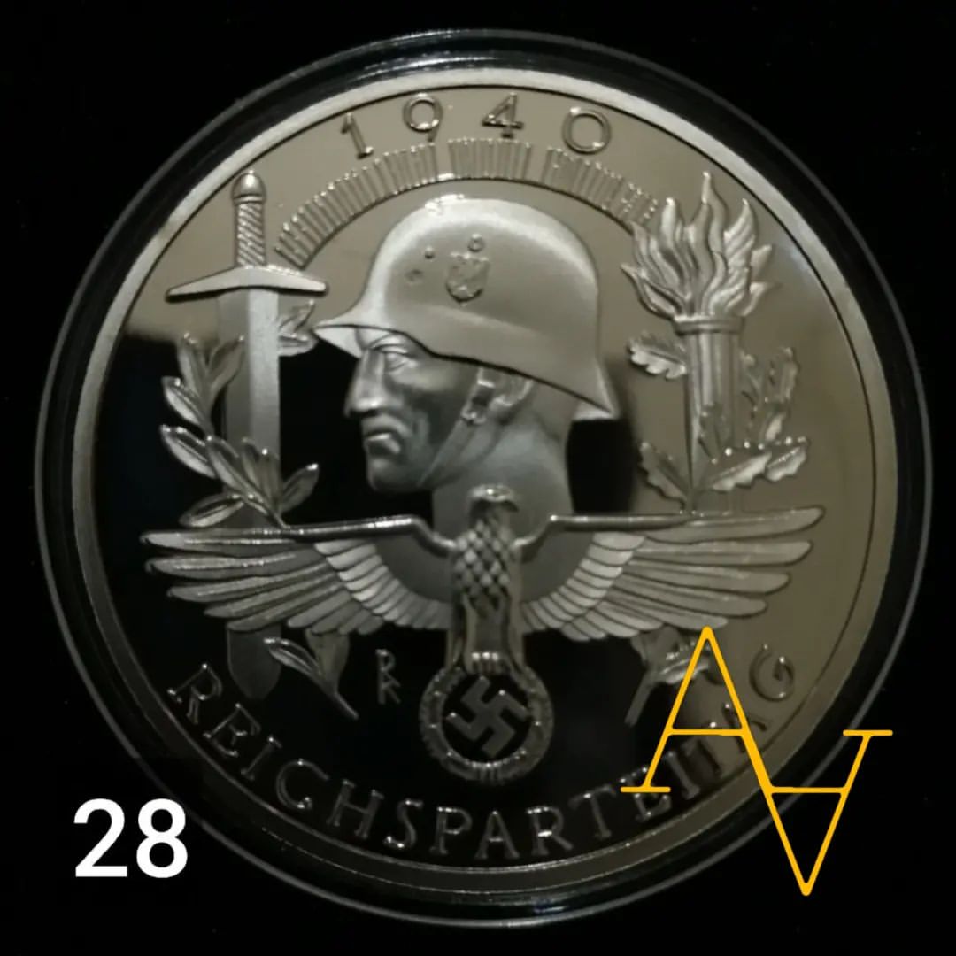 سکه ی یادبود آلمانی سرباز نازی  کد : 28