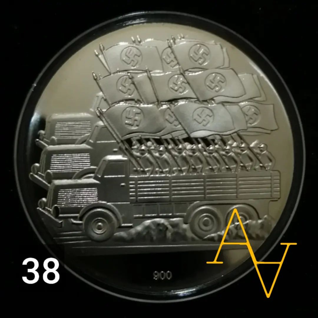 سکه ی یادبود هیتلر  کد : 38