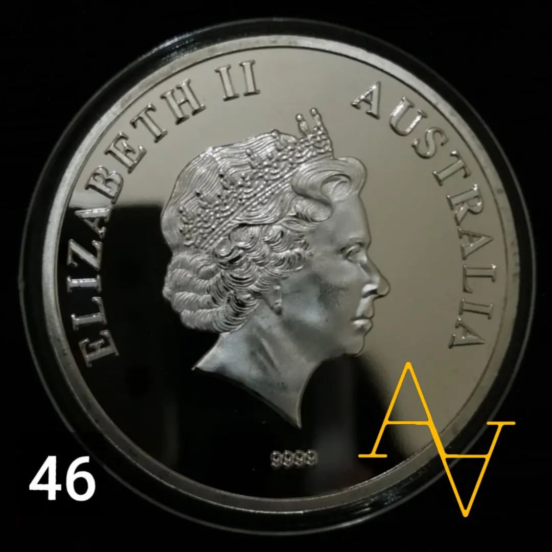 سکه ی یادبود ملکه الیزابت  کد : 46